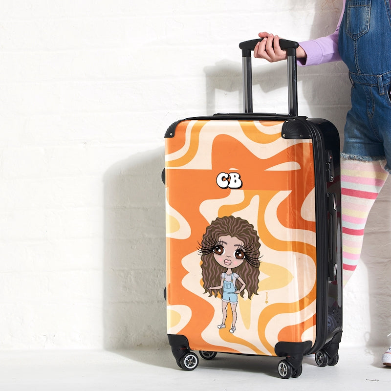 ClaireaBella Girls Personalised Swiggle Suitcase - Image 1