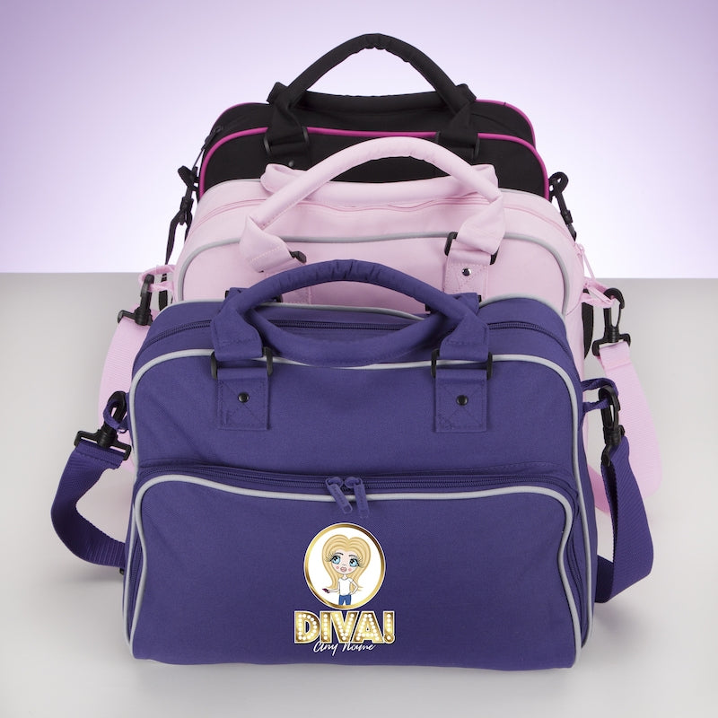 ClaireaBella Girls Personalised Diva Travel Bag - Image 4