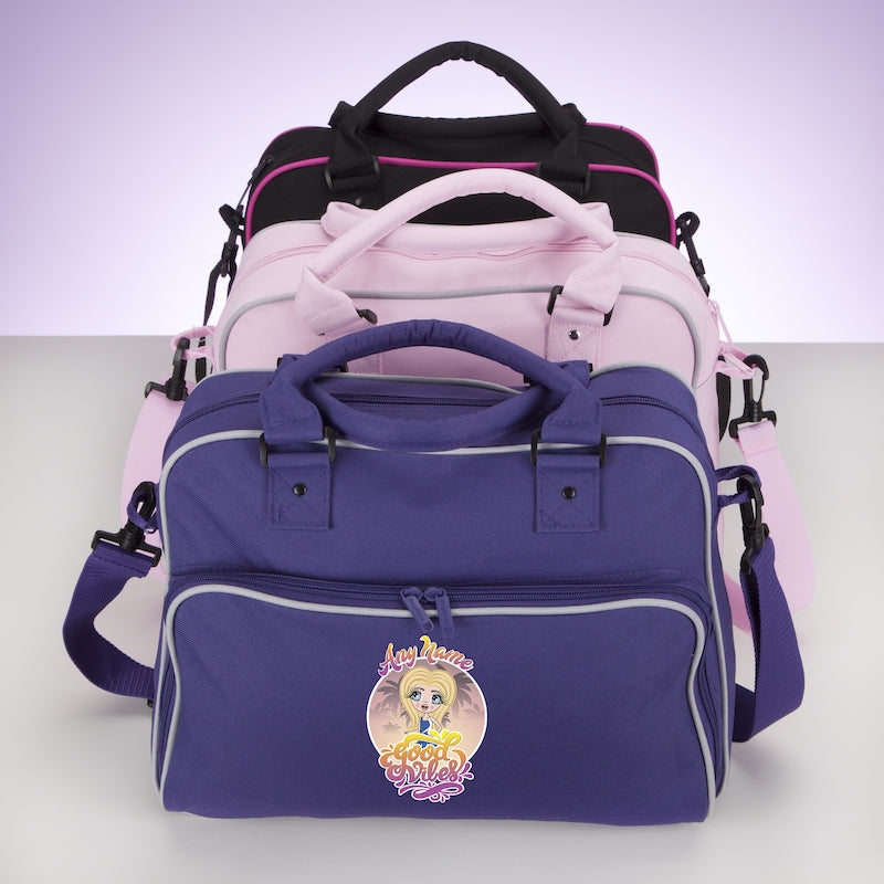 ClaireaBella Girls Personalised Good Vibes Travel Bag - Image 4