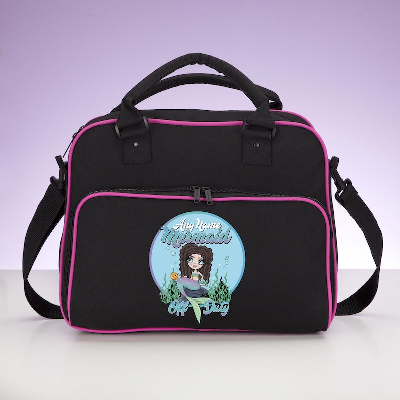 ClaireaBella Girls Personalised Mermaid Travel Bag - Image 6