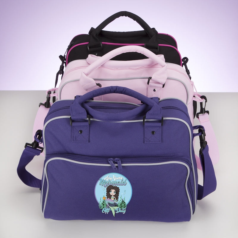 ClaireaBella Girls Personalised Mermaid Travel Bag - Image 4