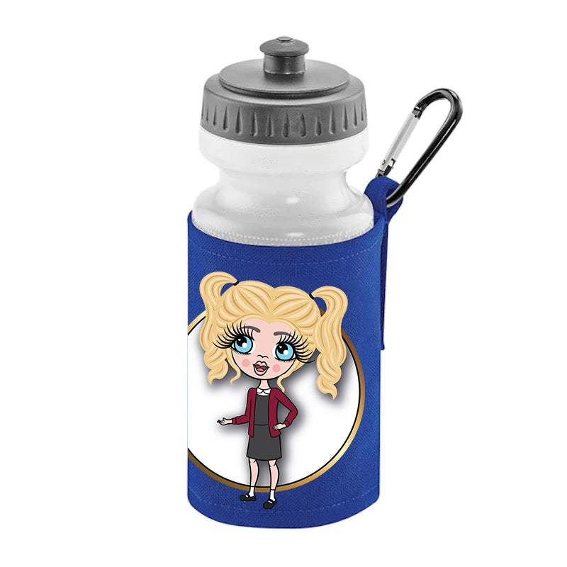 ClaireaBella Personalised Original Water Bottle and Holder - Image 1