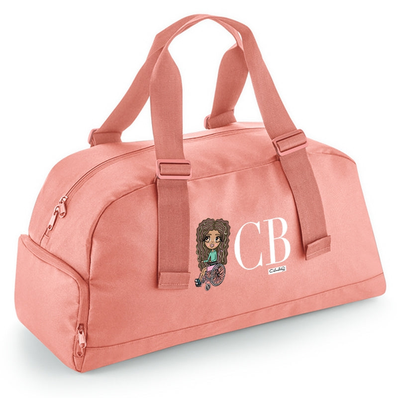 ClaireaBella Girls Wheelchair Personalised LUX Premium Travel Bag - Image 1