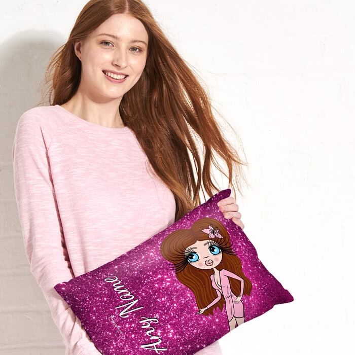 ClaireaBella Placement Cushion - Glitter Print Effect - Image 3