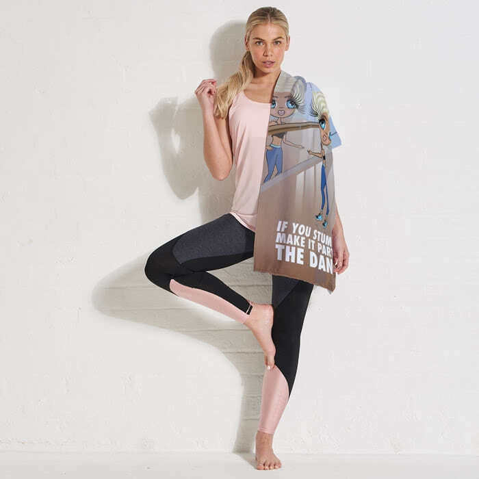 ClaireaBella Dance Studio Gym Towel - Image 3