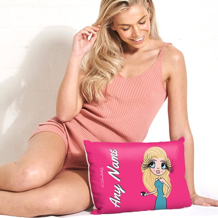 ClaireaBella Placement Cushion - Hot Pink - Image 2
