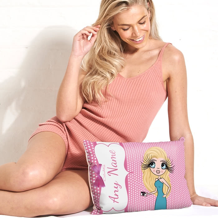 ClaireaBella Placement Cushion - Polka Dot - Image 3
