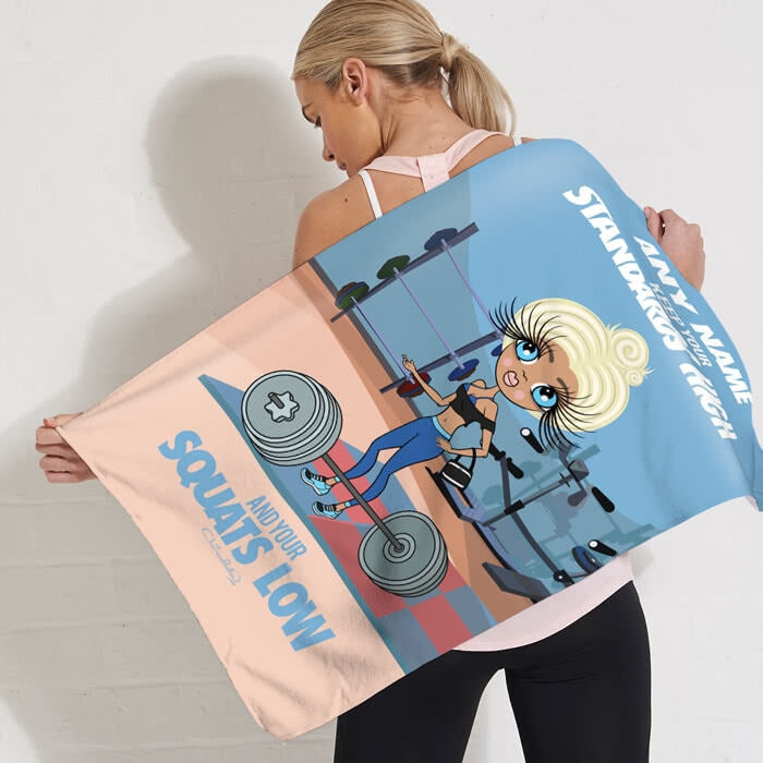 ClaireaBella Standards High Gym Towel - Image 2