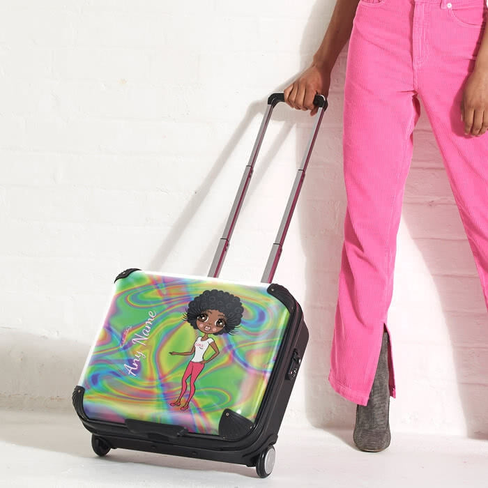 ClaireaBella Hologram Weekend Suitcase - Image 4
