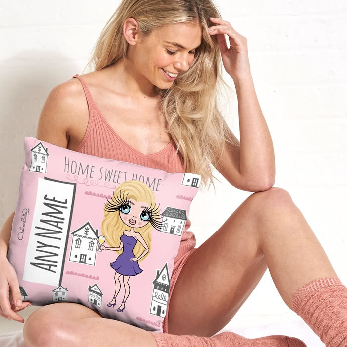 ClaireaBella Square Cushion - Home Sweet Home - Image 5