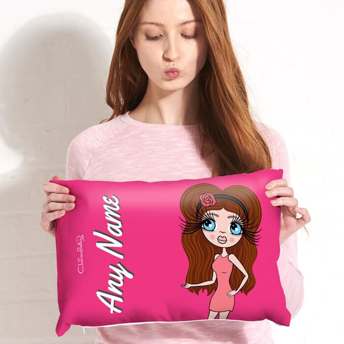 ClaireaBella Placement Cushion - Hot Pink - Image 1