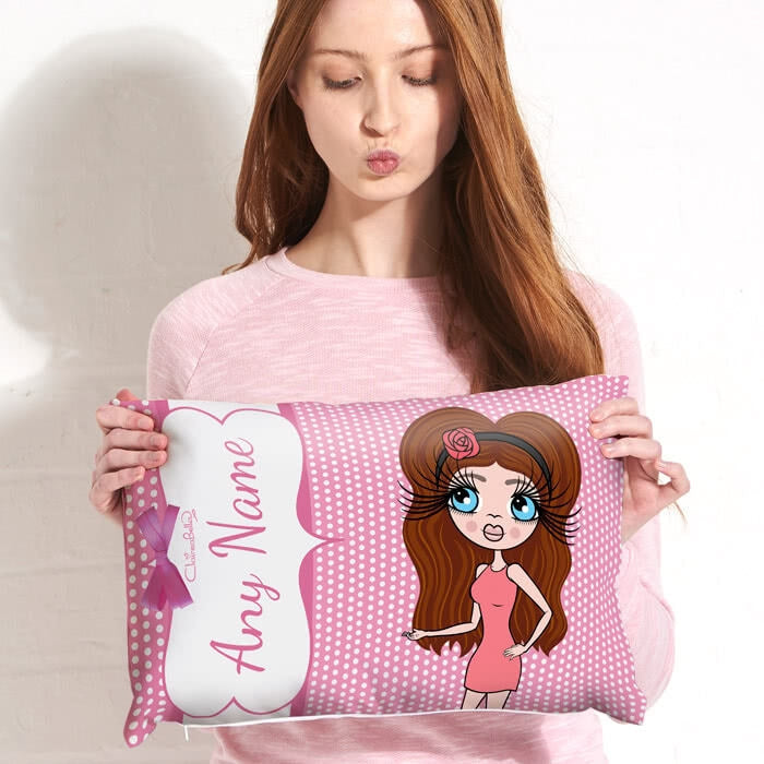 ClaireaBella Placement Cushion - Polka Dot - Image 1