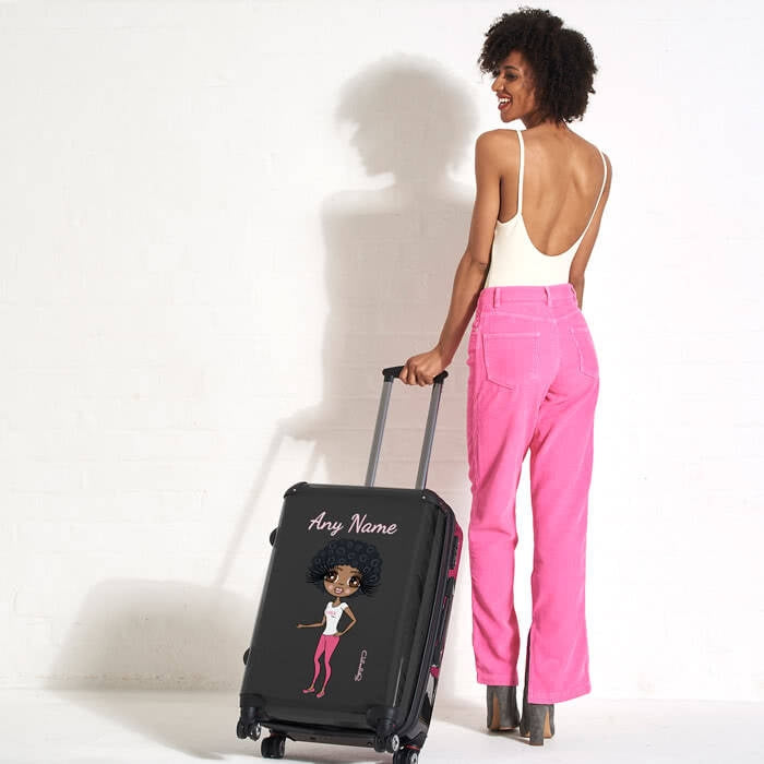 ClaireaBella Black Suitcase - Image 3