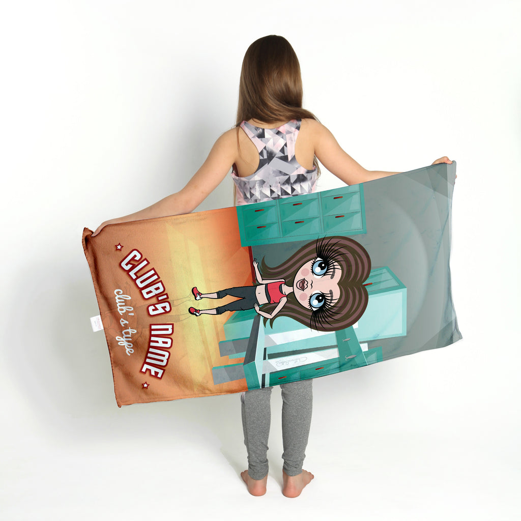 ClaireaBella Girls Changing Room Gym Towel - Image 3