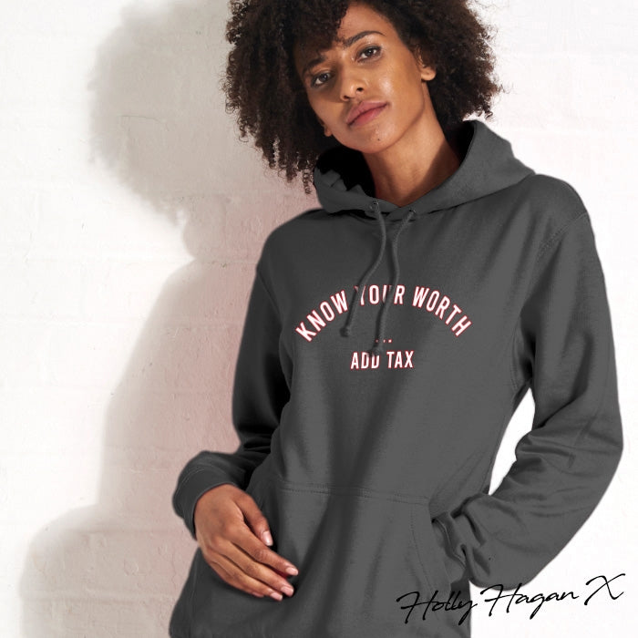 Holly Hagan X Know Your Worth Hoodie - Image 7