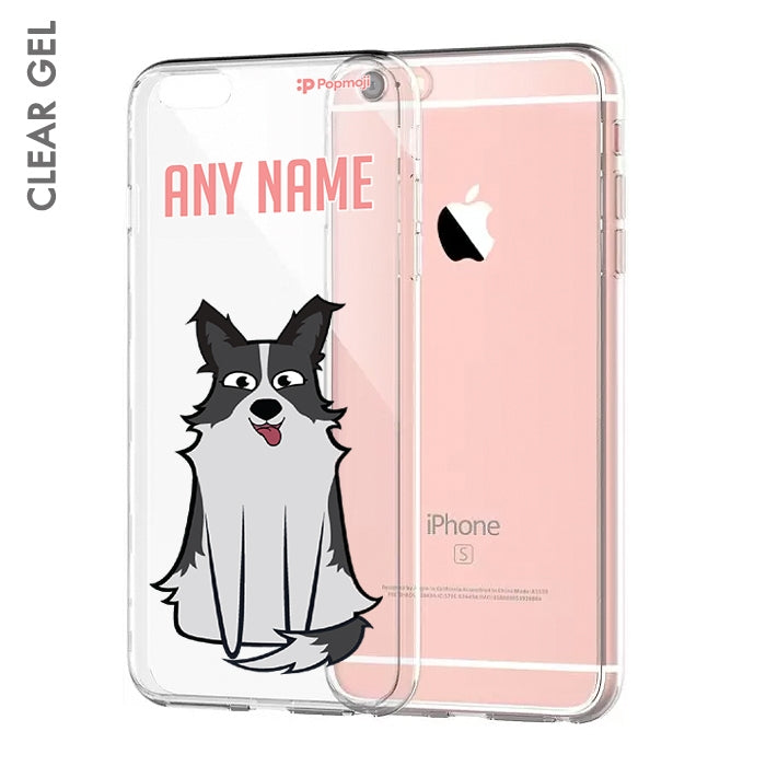 Personalised Dog Classic Clear Soft Gel Phone Case - Image 1
