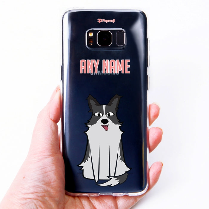 Personalised Dog Classic Clear Soft Gel Phone Case - Image 3