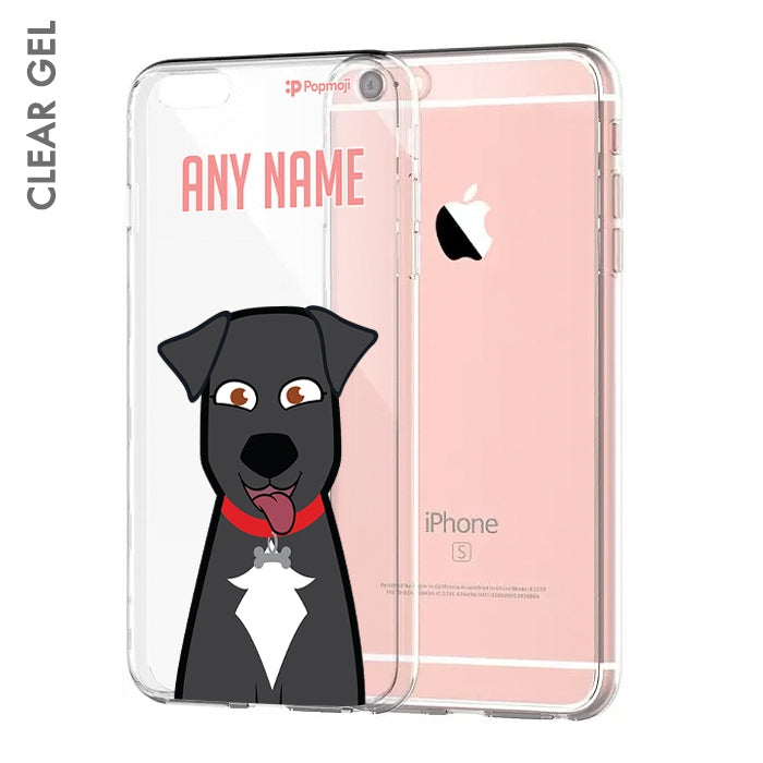 Personalised Dog Close Up Clear Soft Gel Phone Case - Image 3