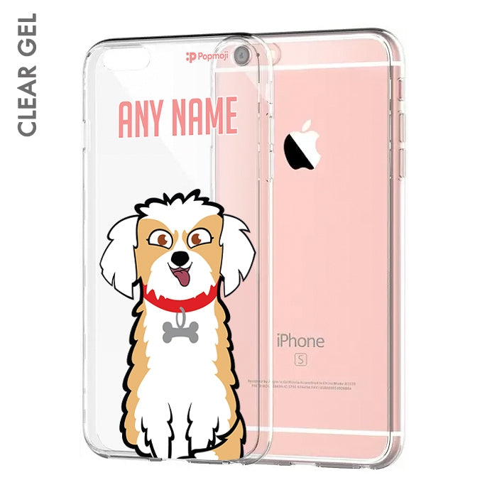 Personalised Dog Close Up Clear Soft Gel Phone Case - Image 2