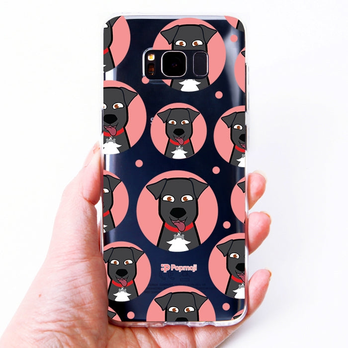 Personalised Dog Emoji Clear Soft Gel Phone Case - Image 3