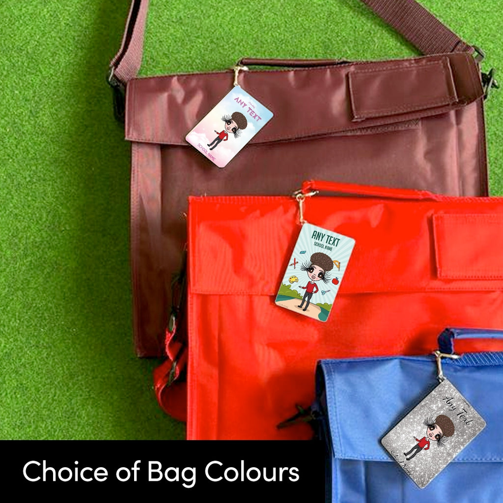 ClaireaBella Girls Personalised Keyring & Premium Book Bag Bundle - Image 3