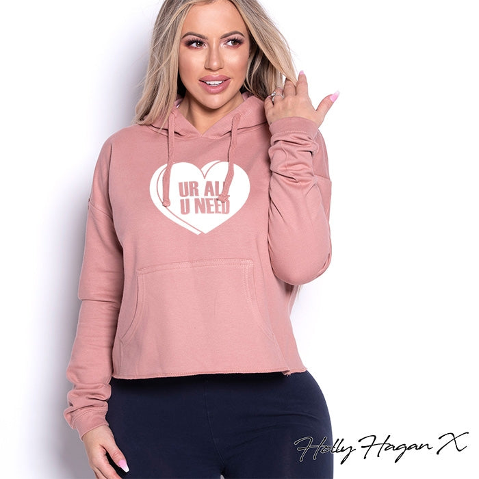 Holly Hagan X All You Need Cropped Hoodie - Image 5