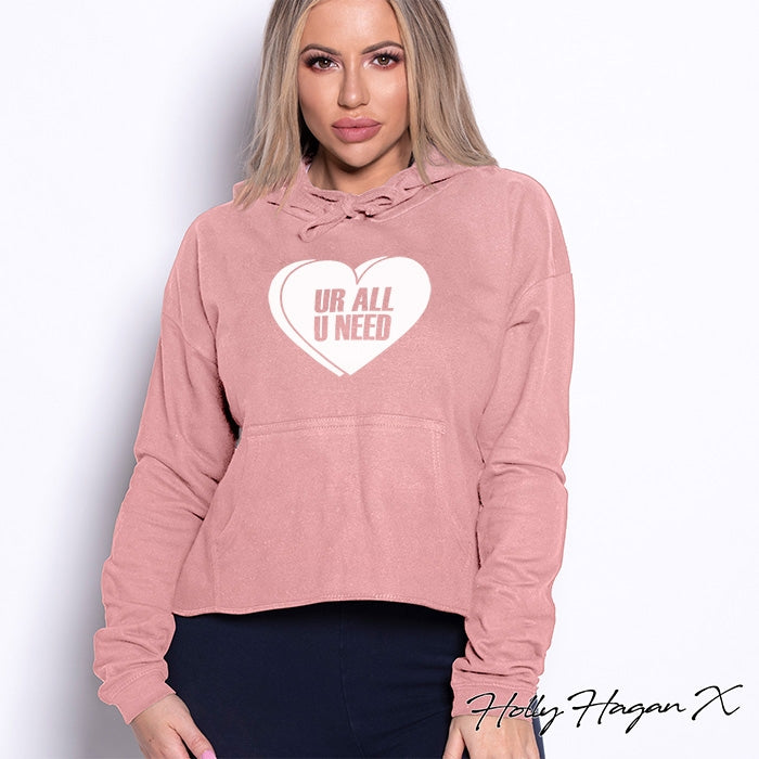 Holly Hagan X All You Need Cropped Hoodie - Image 6