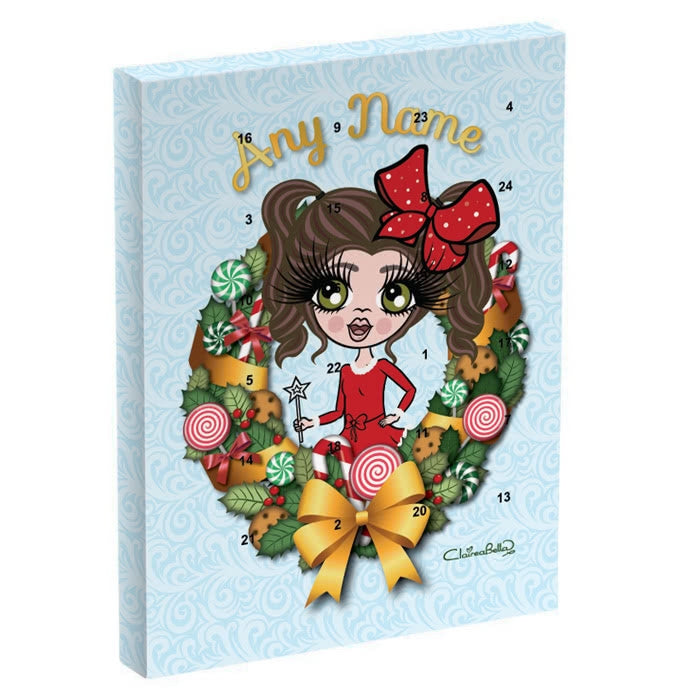 ClaireaBella Girls Sweet Wreath Advent Calendar - Image 2