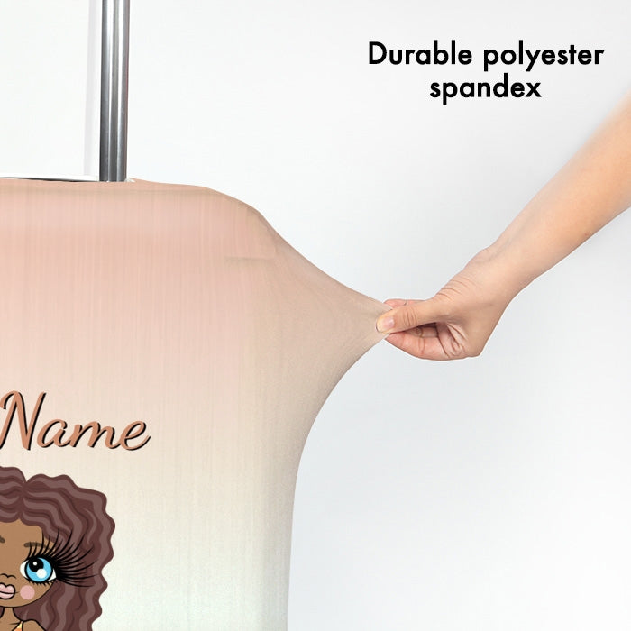 ClaireaBella Blush Suitcase Cover - Image 3