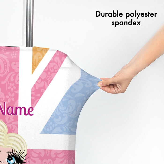 ClaireaBella Girls Union Jack Suitcase Cover - Image 3