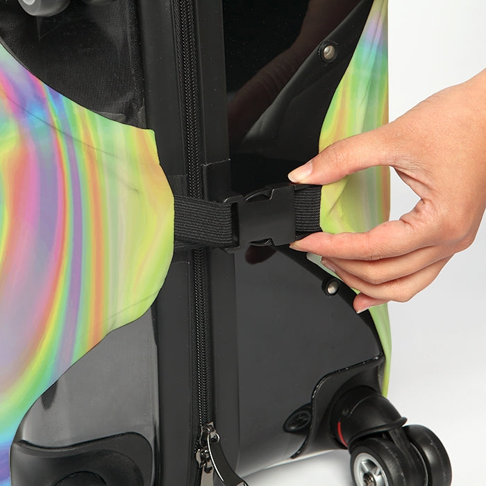 ClaireaBella Girls Hologram Suitcase Cover - Image 4