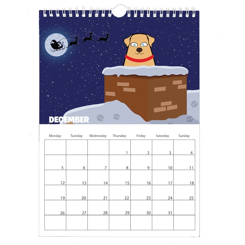 Personalised Dog Wall Calendar - Image 8