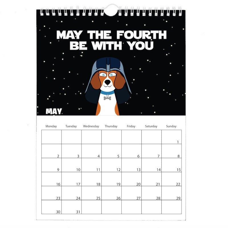 Personalised Dog Wall Calendar - Image 1