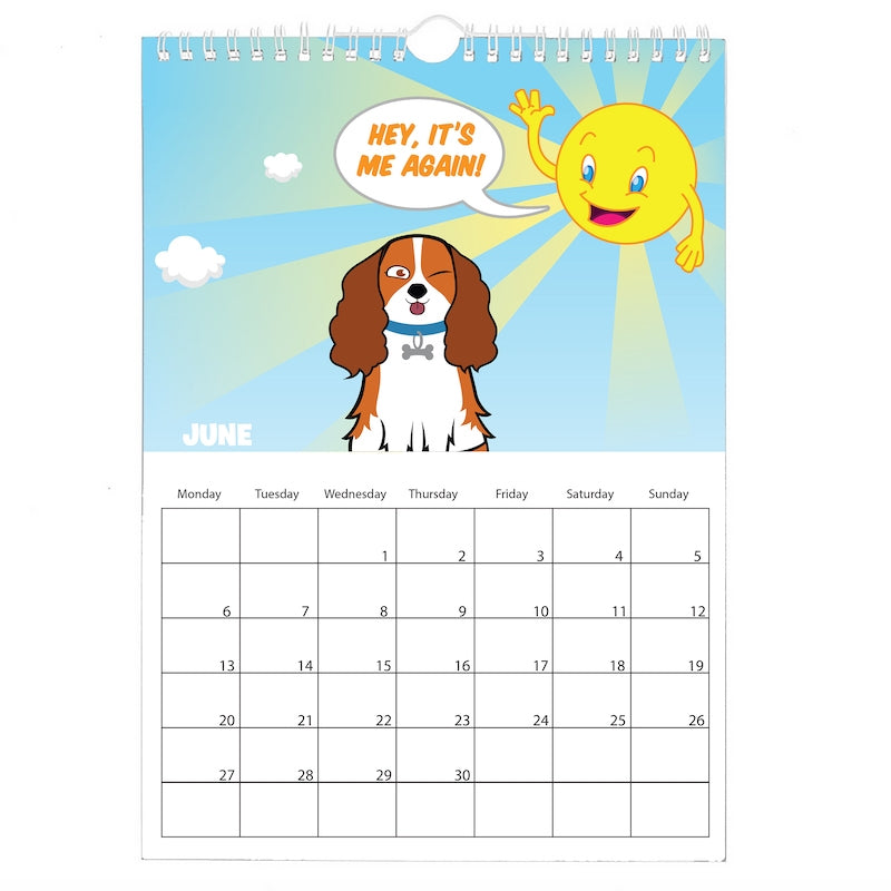 Personalised Dog Wall Calendar - Image 2