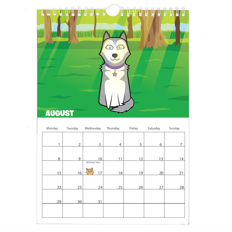 Personalised Dog Wall Calendar - Image 4