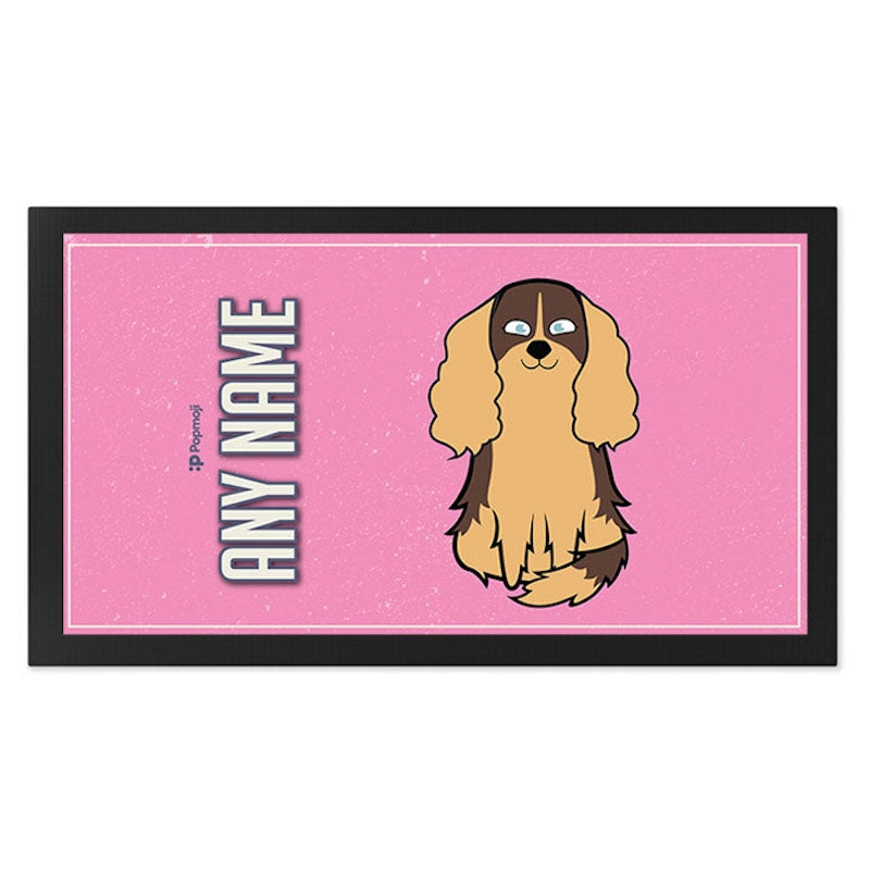 Personalised Dog Pink Pet Mat - Image 2