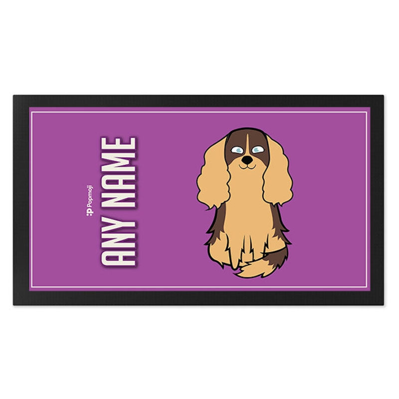 Personalised Dog Purple Pet Mat - Image 2