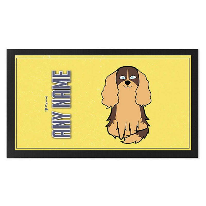 Personalised Dog Yellow Pet Mat - Image 2