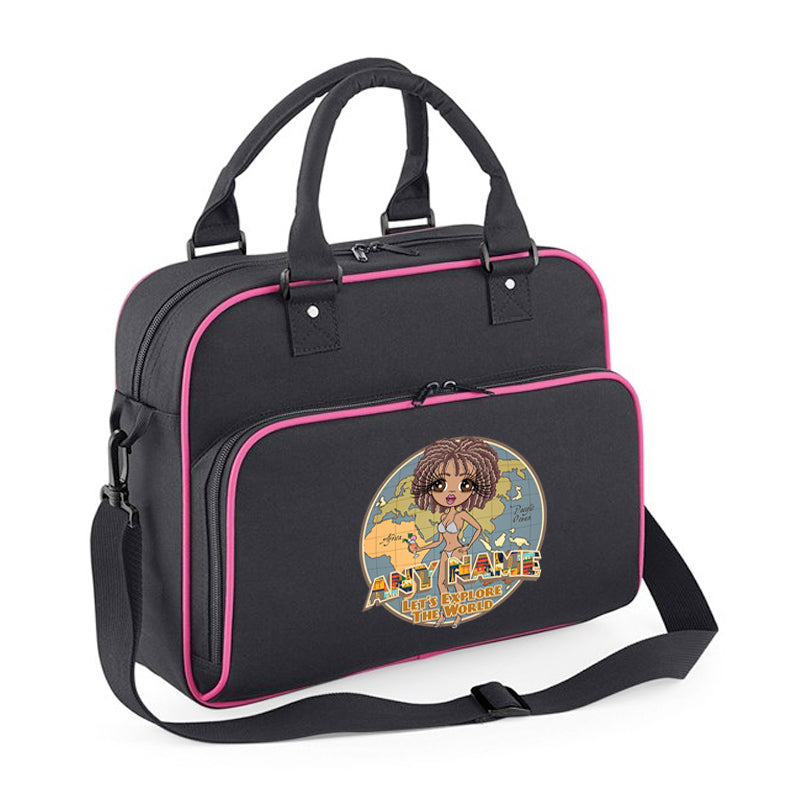 ClaireaBella Let's Explore The World Travel Bag