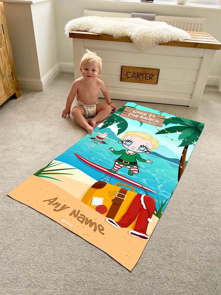 Early Years Surfing Santa Beach Towel - Image 2