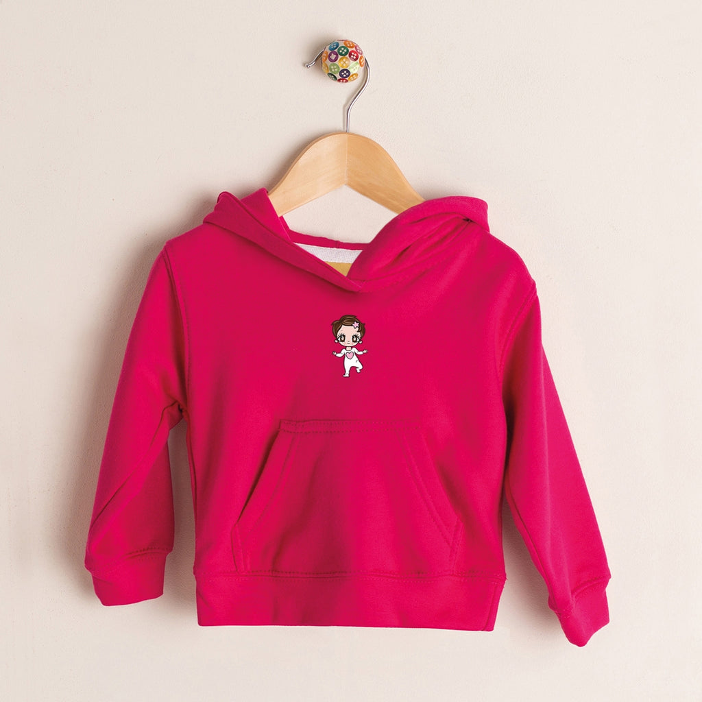 Early Years Girls Varsity Central Character Hoodie - Image 1