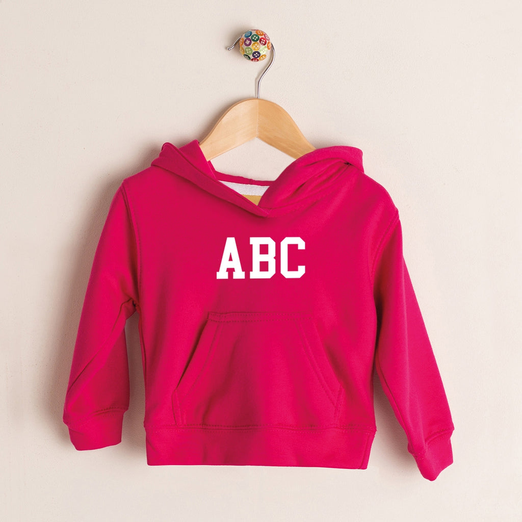Early Years Girls Varsity Central Initials Hoodie - Image 2