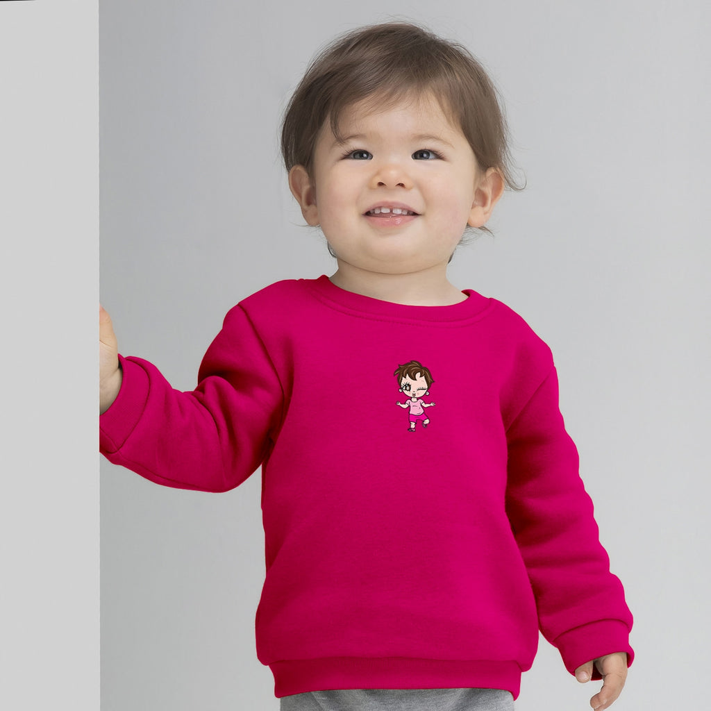 Early Years Girls Varsity Central Character Sweatshirt - Image 3