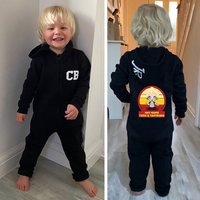 Early Years Boys Tiers And Tantrums Onesie - Image 2