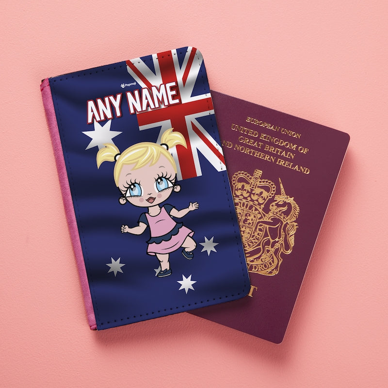 Early Years Girls Australia Flag Passport Cover - Image 4