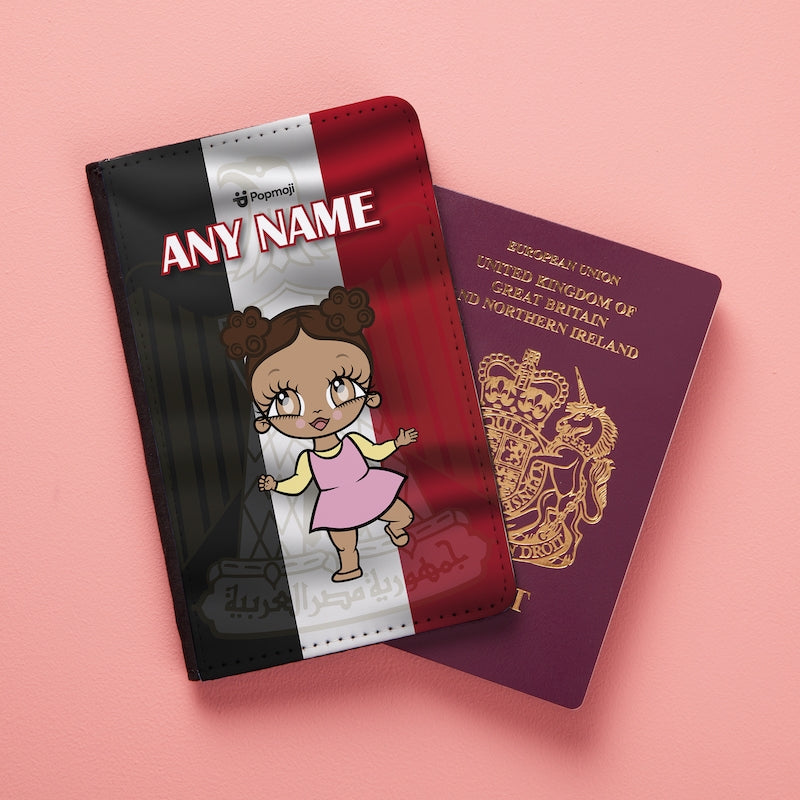 Early Years Girls Egypt Flag Passport Cover - Image 1