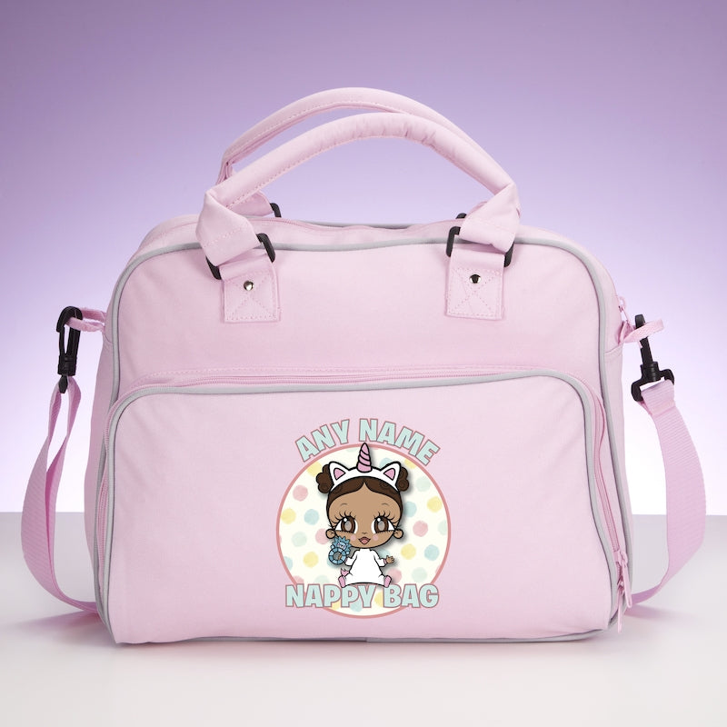 Early Years Girls Personalised Nappy Bag - Image 2