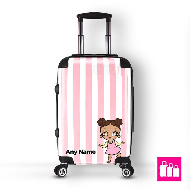 Early Years Personalised Light Pink Stripe Suitcase - Image 5