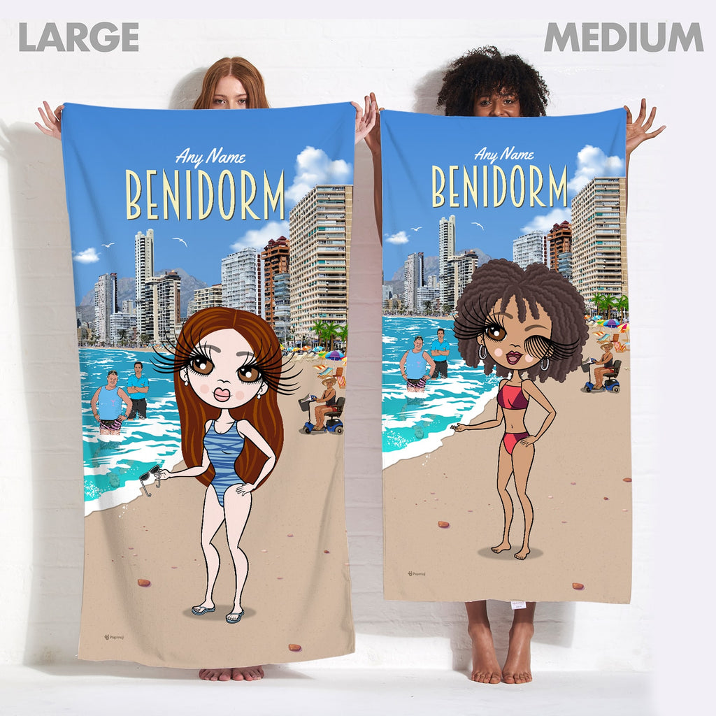 ClaireaBella Benidorm Beach Towel