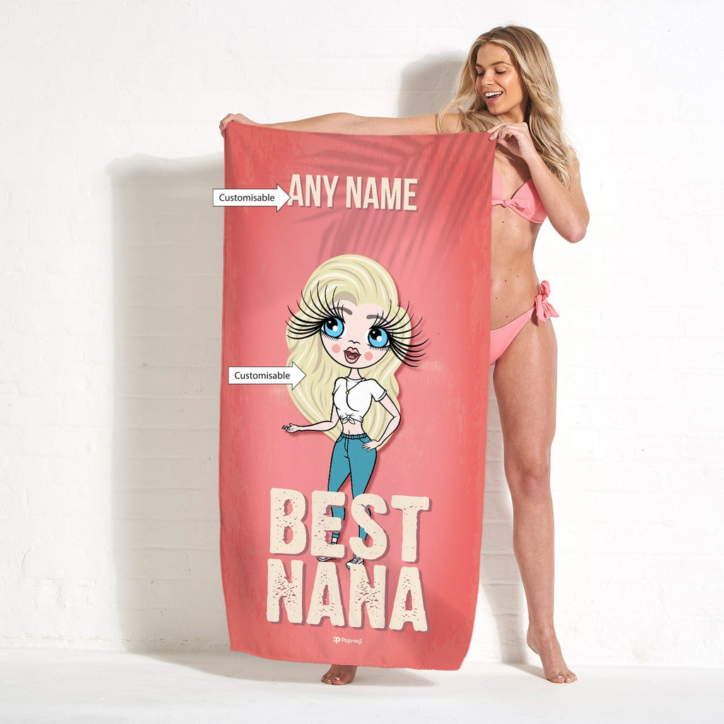 ClaireaBella Best Nana Beach Towel